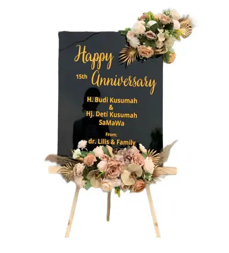 Papan Bunga Akrilik Briyan